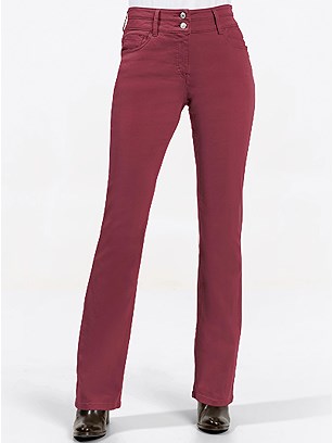 High Waist Bootcut Jeans product image (553940.BU.4.3_WithBackground)