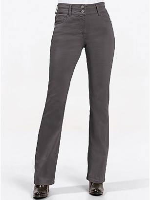 High Waist Bootcut Jeans product image (553940.CHAR.1.8_WithBackground)