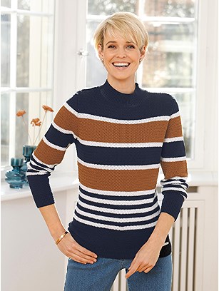Striped Sweater product image (555582.NVST.1.1_WithBackground)