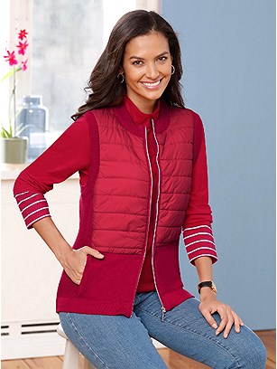Quilted Vest product image (555678.RD.1.1_WithBackground)