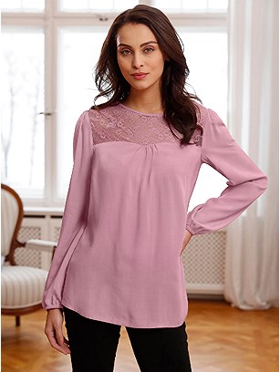 Sweetheart Neckline Blouse product image (558533.ODRS.1.1_WithBackground)