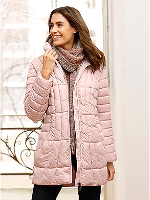 Long Quilted Jacket product image (559007.POWD.1.1_WithBackground)