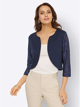 Lace Sleeve Bolero product image (559022.MTBL.2.4_WithBackground)