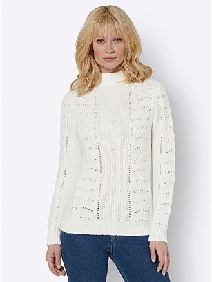 Open Knit Sweater product image (559170.EC.2.1_WithBackground)