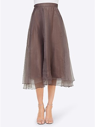 Double Layered Midi Skirt product image (559219.DKTP.1.2_WithBackground)