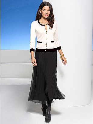 Mesh Layered Maxi Skirt product image (559443.BK.4.1_WithBackground)