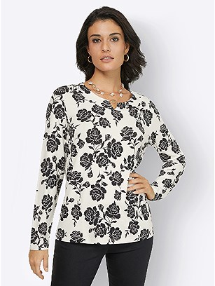 Floral Long Sleeve Top product image (559642.CMBK.2.1_WithBackground)