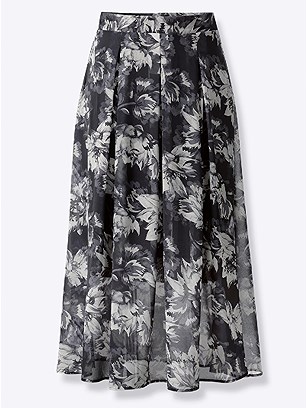 Pleated Floral Skirt product image (559988.BKEP1.1.1_WithBackground)