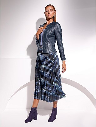 Pleated Print Skirt product image (560014.ECPR.4.1_WithBackground)
