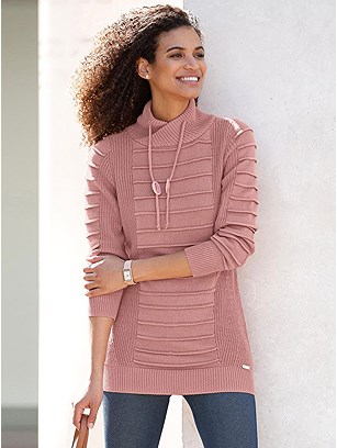 Ribbed Long Sweater product image (562302.RSDU.11)