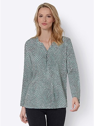 Printed Slip On Blouse product image (563895.SGEC.2.8_WithBackground)