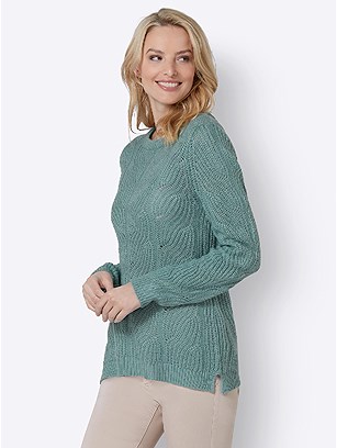 Cable Knit Sweater product image (563926.GR.2.6_WithBackground)