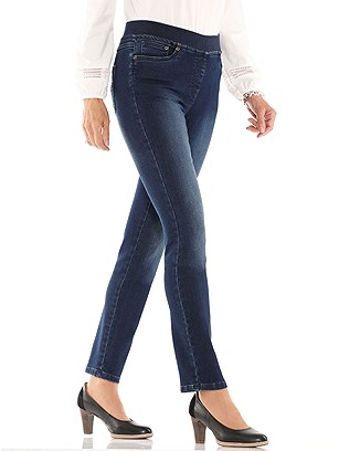 Stretch Waist Jeans product image (564165.BLUS.J)
