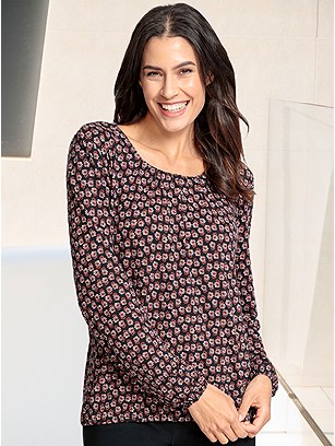 Long Sleeve Patterned Shirt product image (564340.BKRU.21S)