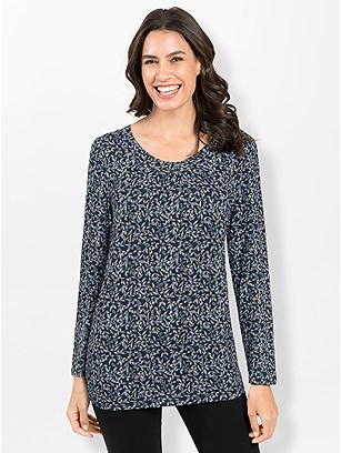 Leaf Print Tunic product image (564479.BLPR.2.1_WithBackground)