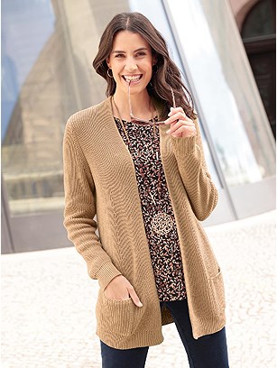 Open Style Knit Cardigan product image (564480.CA.1.1_WithBackground)