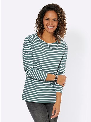 Long Sleeve Striped Top product image (565082.JDEC.1.33_WithBackground)
