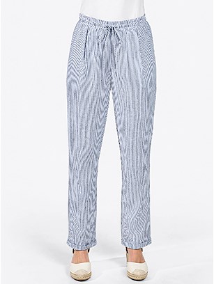 Striped Casual Pants product image (566140.DBST.1.22_WithBackground)