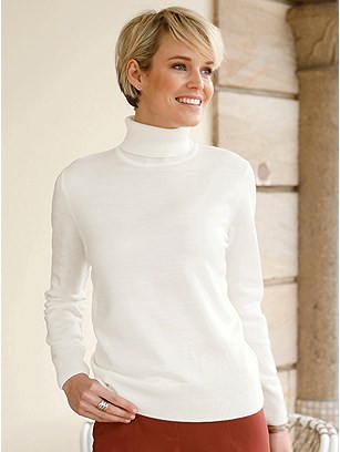 Ribbed Turtleneck Sweater product image (566338.EC.1S)