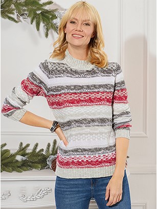 Striped Turtleneck Shirt product image (566410.LGMU.2S)