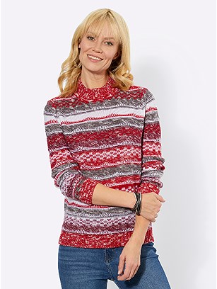 Striped Turtleneck Sweater product image (566410.RCPR.2.13_WithBackground)