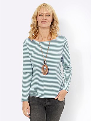 Striped Long Sleeve Top product image (567104.JDEC.1.36_WithBackground)
