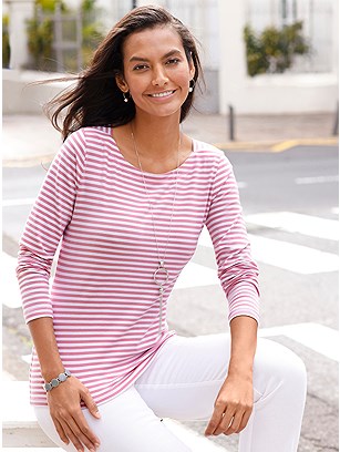 Striped Long Sleeve Top product image (567104.RSST.1.30_WithBackground)