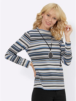 Striped Long Sleeve Shirt product image (567128.BLST.2.23_WithBackground)