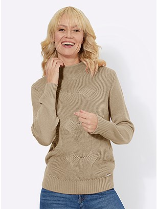 Cable Knit Sweater product image (567178.SA.1.23_WithBackground)