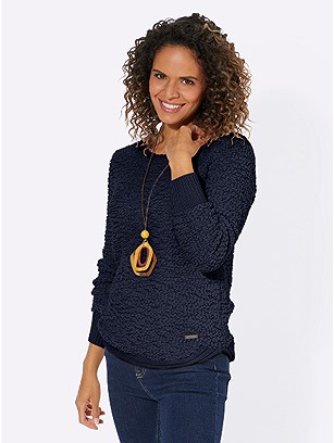 Popcorn Knit Sweater product image (567186.NV.1.22_WithBackground)