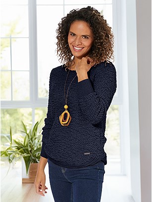 Popcorn Knit Sweater product image (567186.NV.1.P111124)