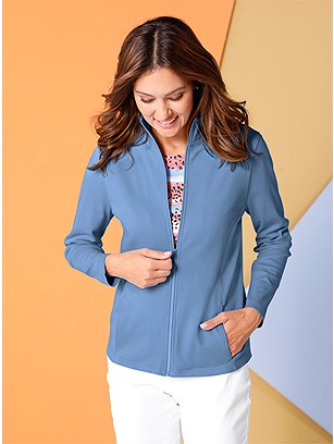 Classic Zip Cardigan product image (569780.LB.1.1_WithBackground)