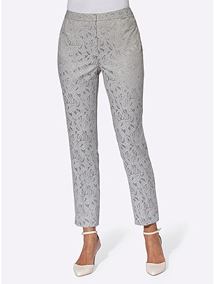 Jacquard Patterned Pants product image (570631.LGPR.1.21_WithBackground)
