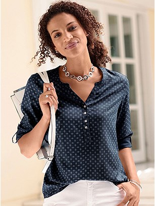 Tab Sleeve Blouse product image (571274.NVPR.18S)