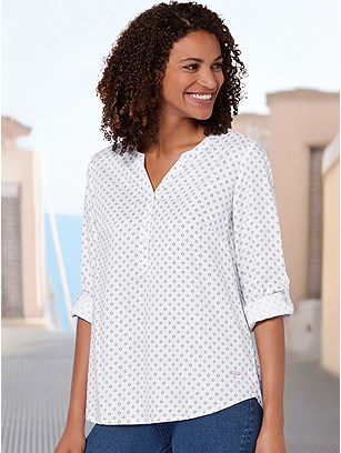 Tab Sleeve Blouse product image (571274.WHPR.11S)