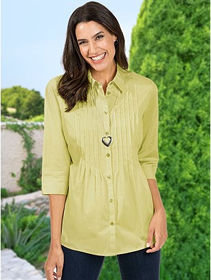 Pleated 3/4 Sleeve Blouse product image (572031.PS.81S)