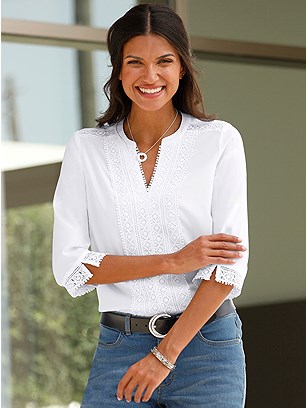 Slip-on blouse product image (573005.WH.1S)