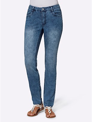 Straight Leg Jeans product image (574039.BLUS.1.1_WithBackground)