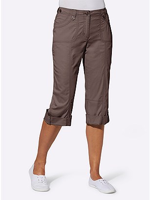 Roll Tab Capri Pants product image (574279.DKTP.1.7_WithBackground)