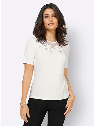 Floral Mesh Insert Top product image (575078.WH.1.2_WithBackground)