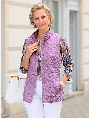 Quilted Button Up Vest product image (576182.PURP.1.1_WithBackground)