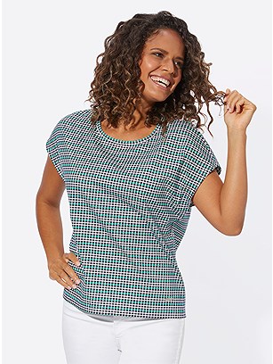 Printed Drop Shoulder Shirt product image (577587.NVED.1.1_WithBackground)