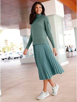 Pleated Midi Skirt product image (578347.JD.4.20_WithBackground)