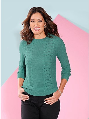 Knit Pattern Sweater product image (578722.GR.1.31_WithBackground)
