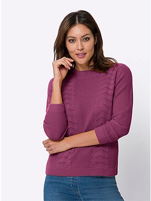 Knit Pattern Sweater product image (578722.HEPK.1.42_WithBackground)