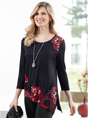 Floral Print Tunic product image (579212.BRPR.1S)