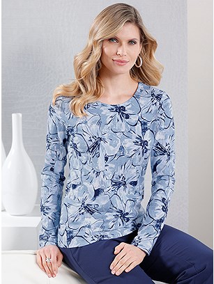 Long-sleeved Top product image (579233.LBWH.1.33_WithBackground)