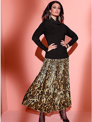Animal Print Maxi Skirt product image (579572.BRPR.4.29_WithBackground)