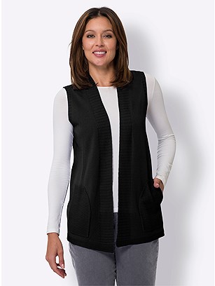 Knit Vest product image (579582.BK.1.23_WithBackground)