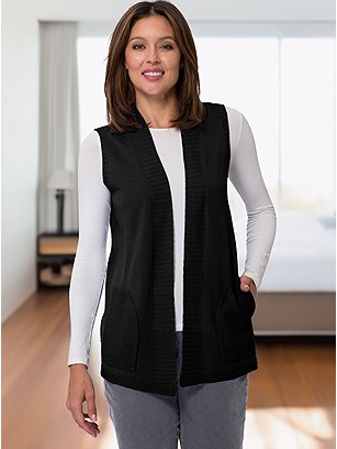 Knit Vest product image (579582.BK.1.P102224)